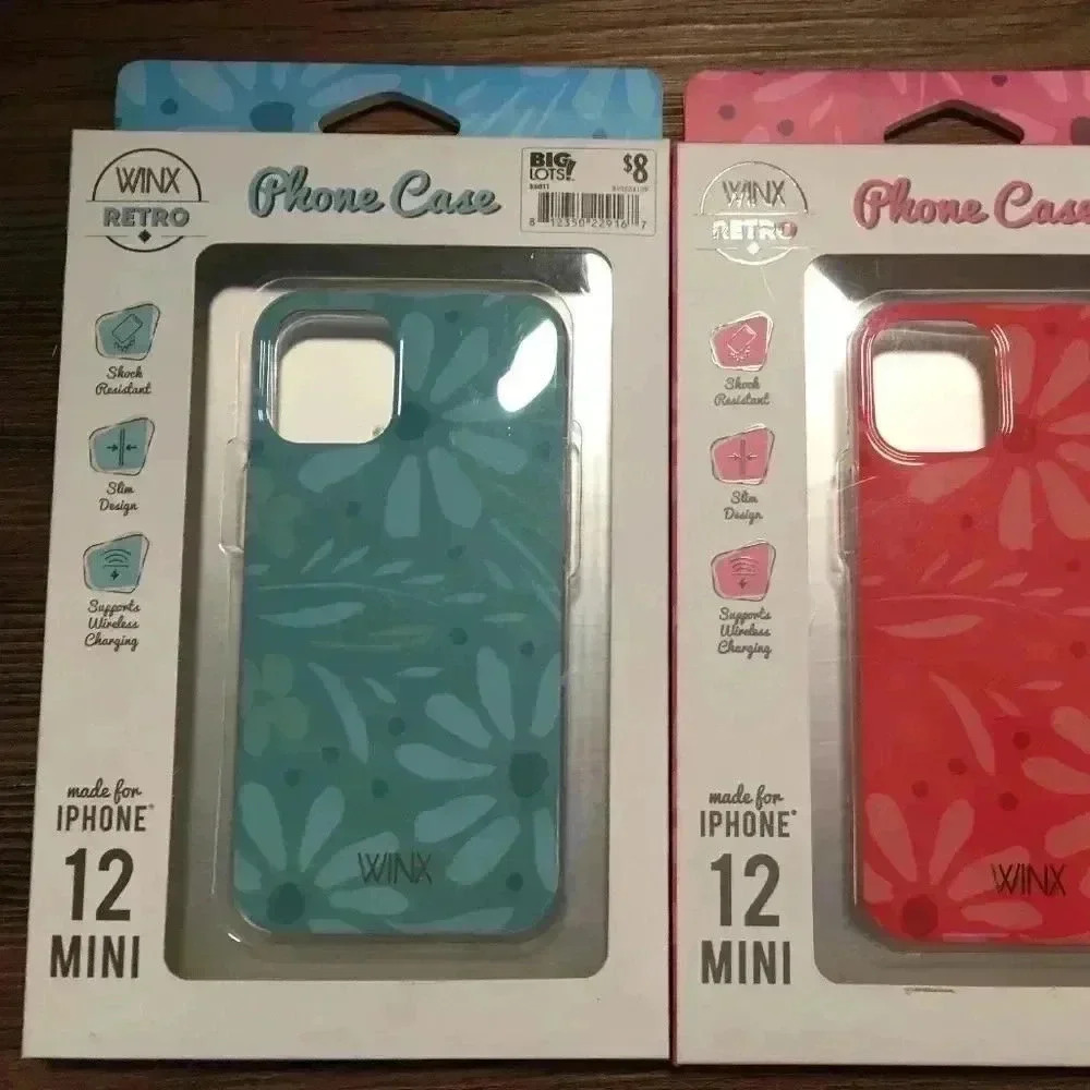 New WINX Retro iPhone phone case (set of 2) Floral iPhone 12 Mini